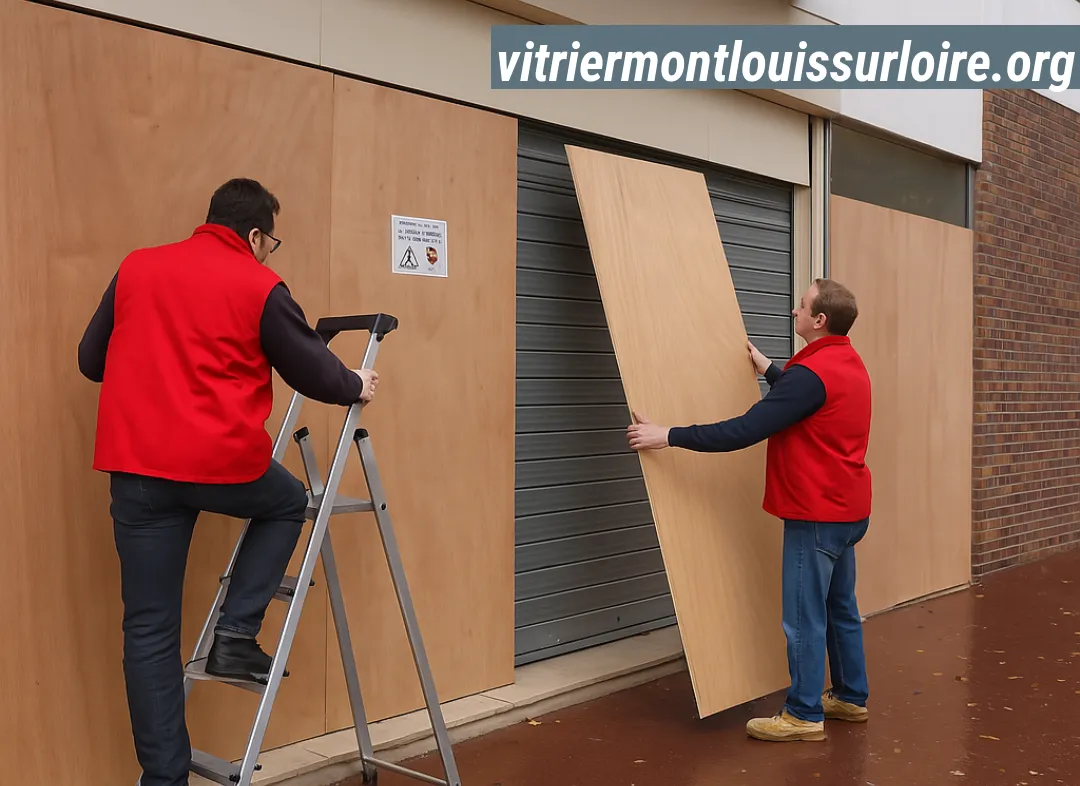 Mise en sécurité fermeture provisoire Montlouis-sur-Loire
