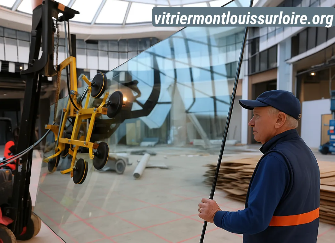 Remplacement de vitrine magasin Montlouis-sur-Loire